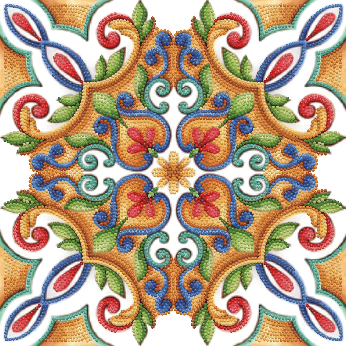 Portugese Tile 38.5x38.5 DIAMOND DOTZ