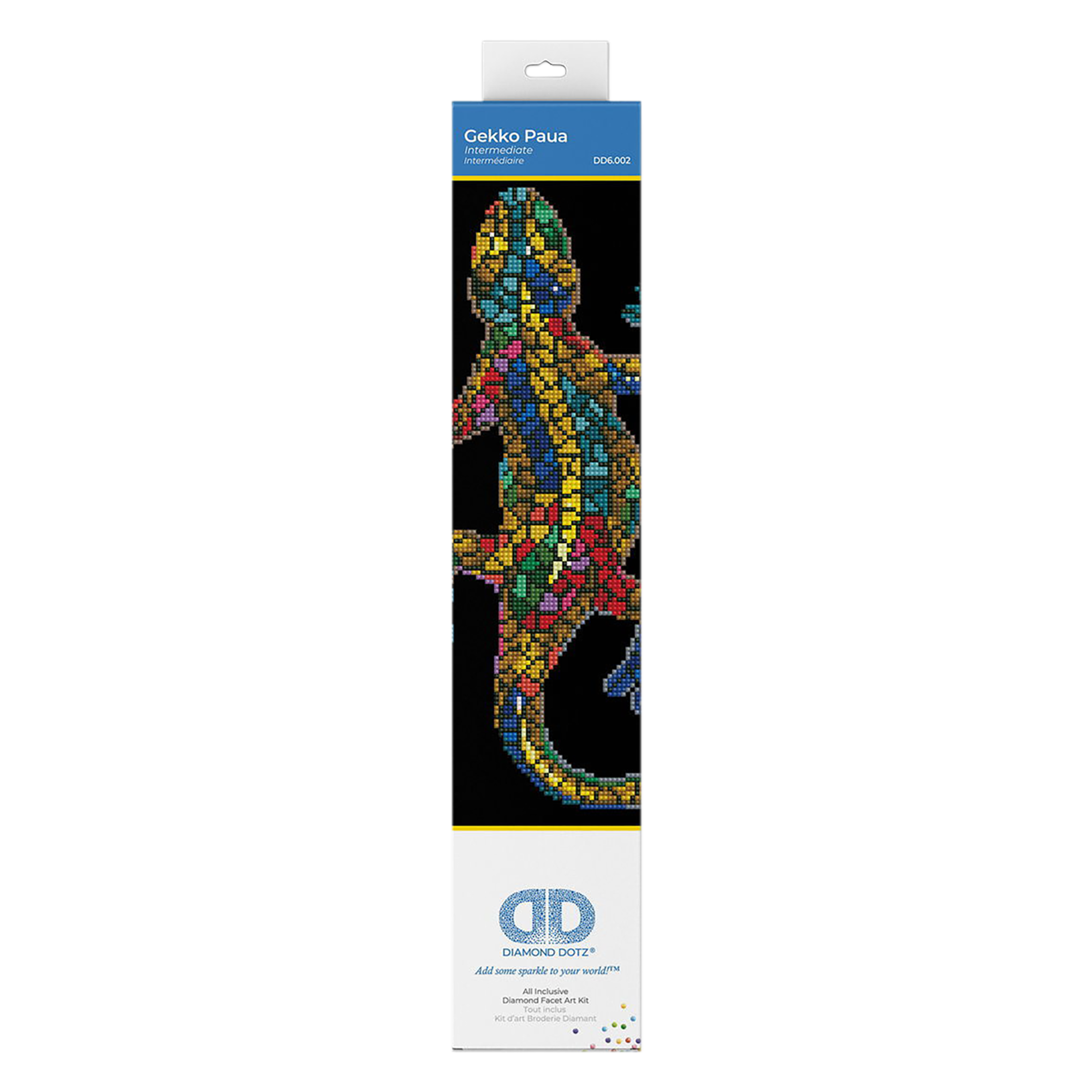 GECKO PAUA (16.1" x 10.6" - 41cm x 27cm) DIAMOND DOTZ