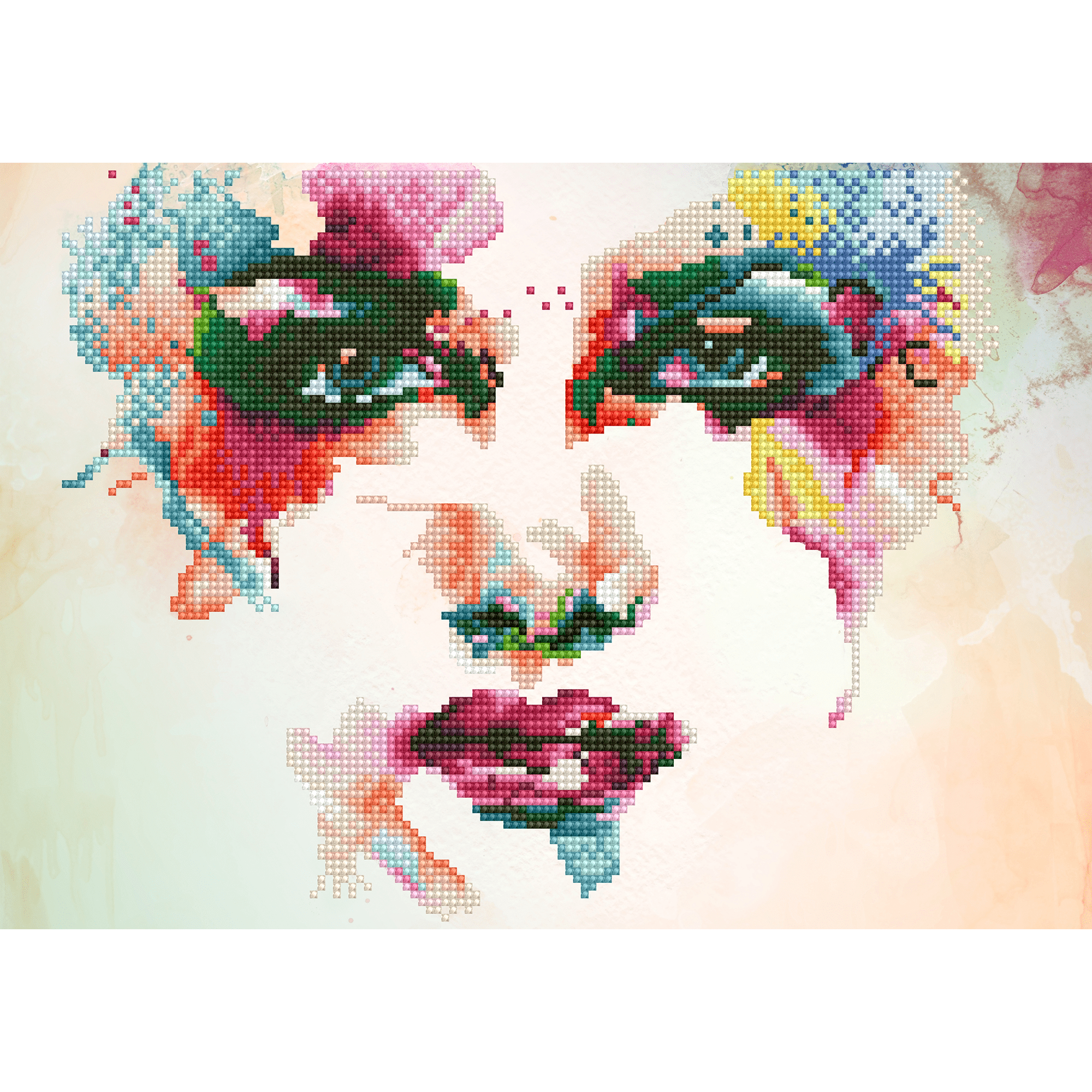 Rainbow Dream 48x36 DIAMOND DOTZ