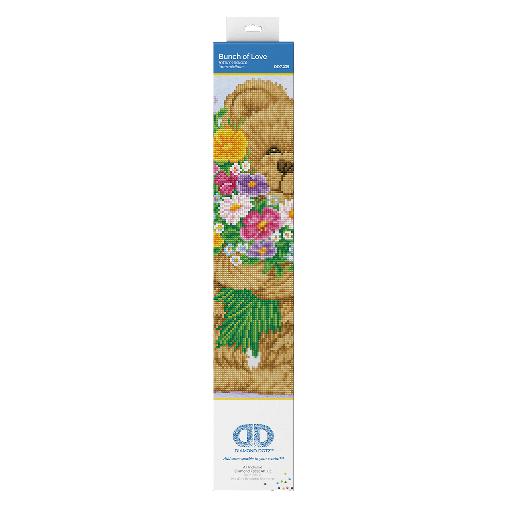 Bouquet damour 43,5X53,7 DIAMOND DOTZ