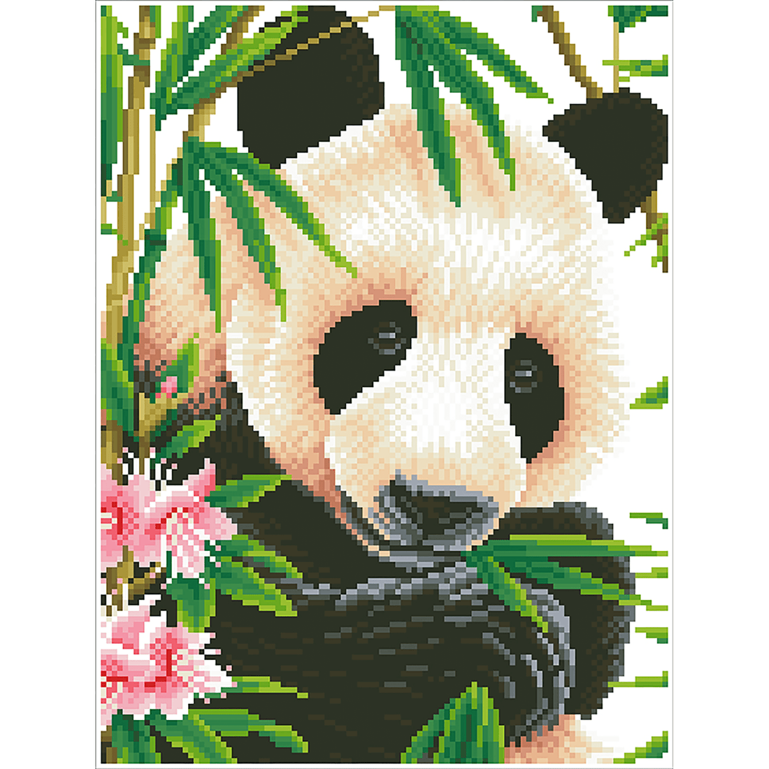 Panda Prince 38x48 DIAMOND DOTZ