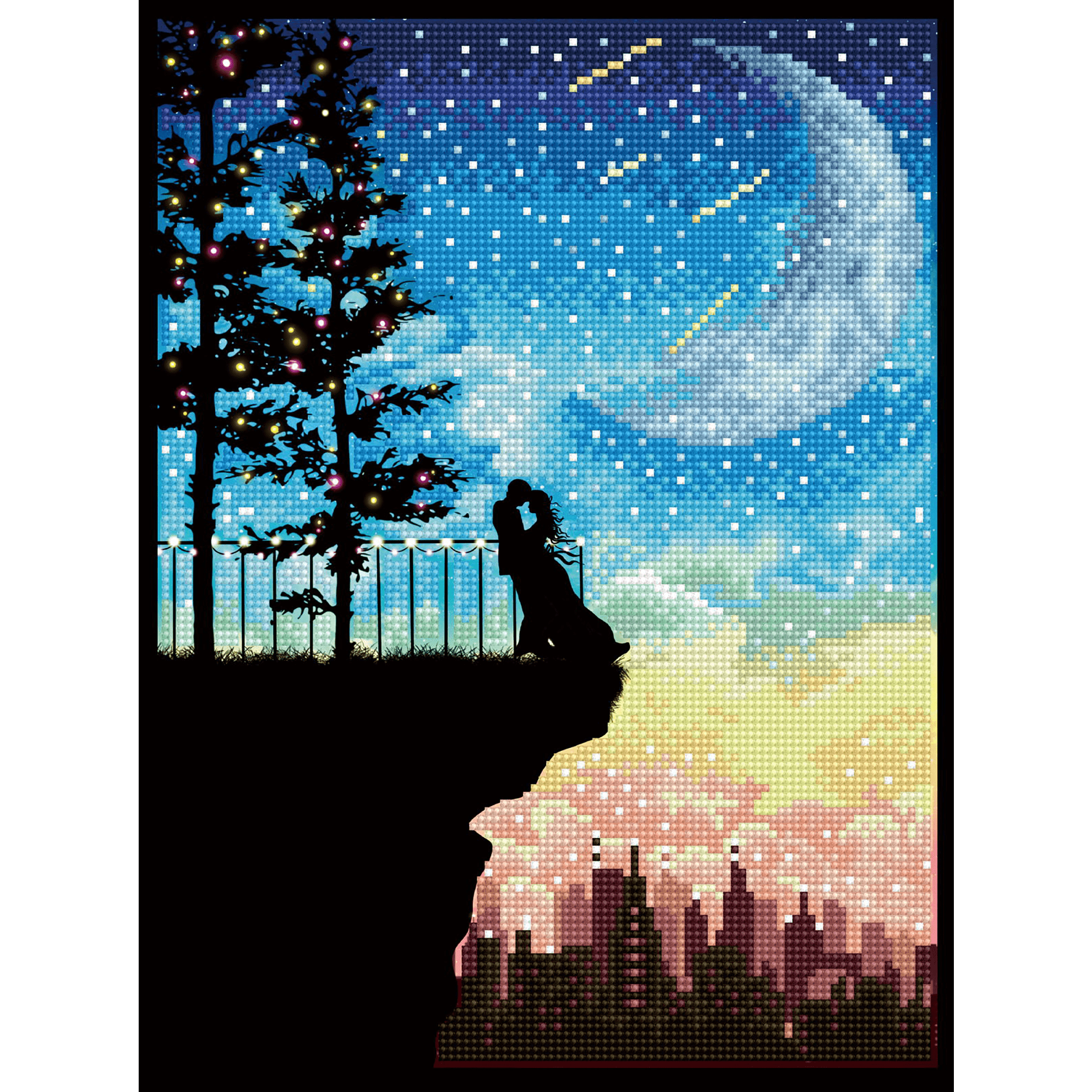 HAUTE ROMANCE (15.75" x 11.81" - 40cm x 30cm) DIAMOND DOTZ