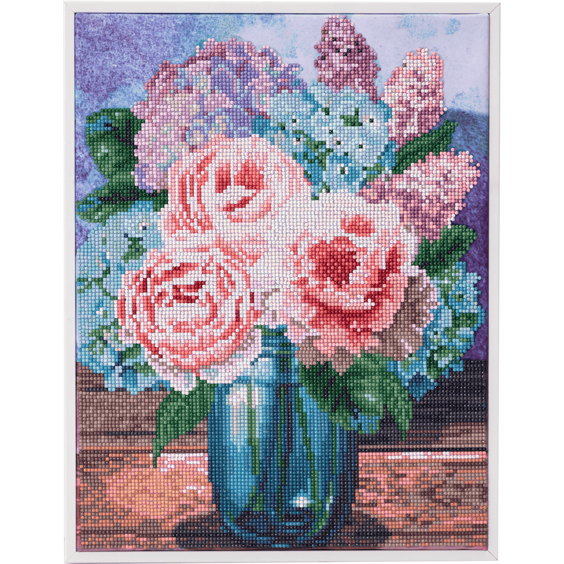 BOUQUET PASTEL (16.4" x 12.45" - 42cm x 32cm) DIAMOND DOTZ