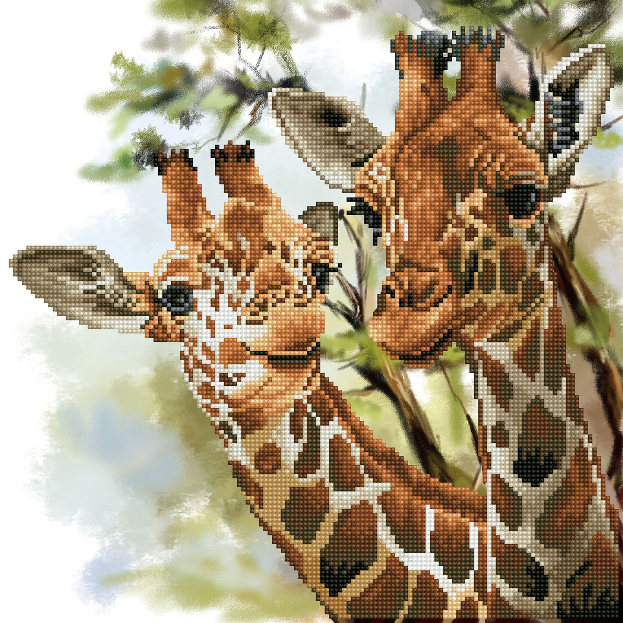 GRAND & TENDRE (15" x 15" - 40cm x 40cm) DIAMOND DOTZ