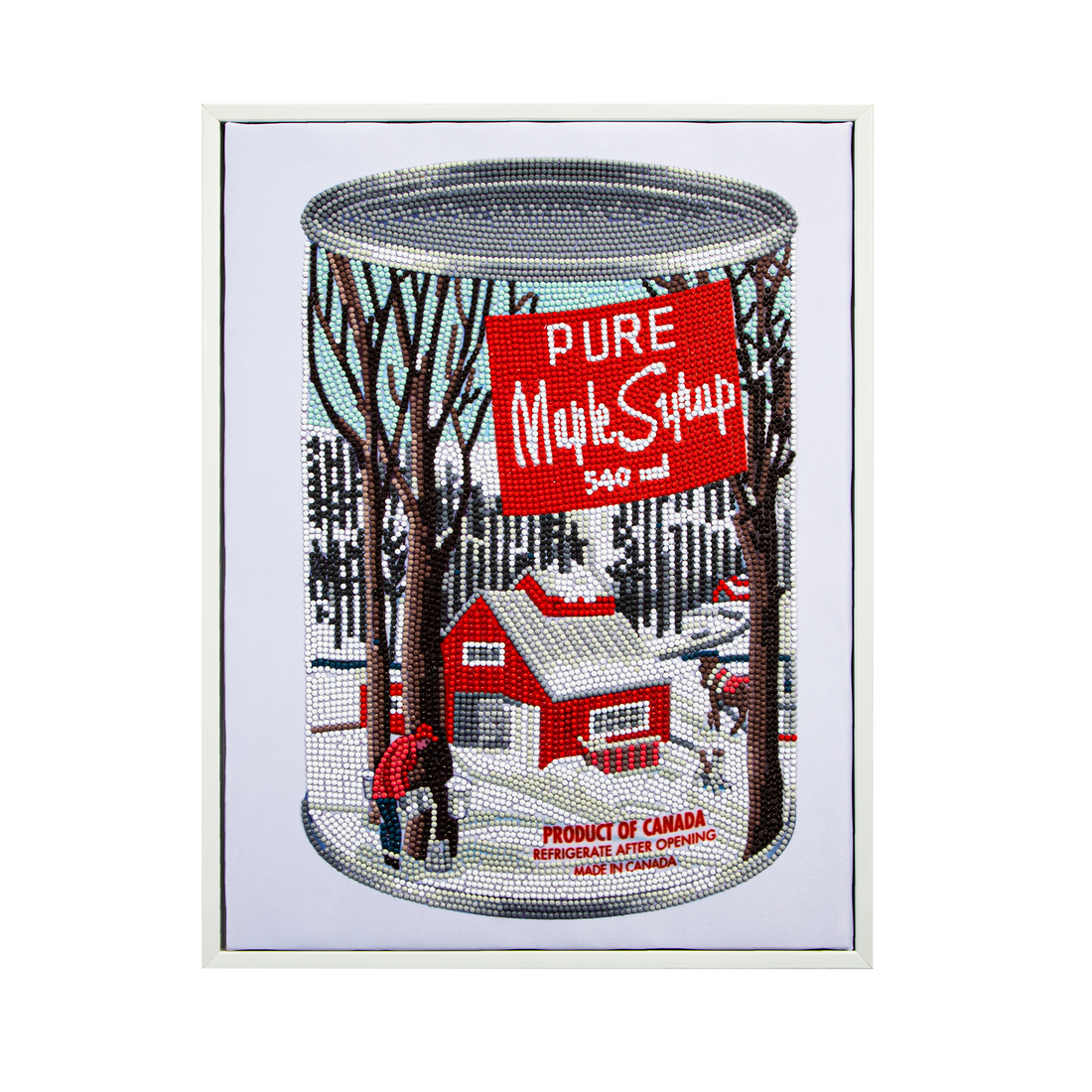 Maple Syrup Can (12" x 16" - 30,5cm x 40,6cm) DIAMOND DOTZ