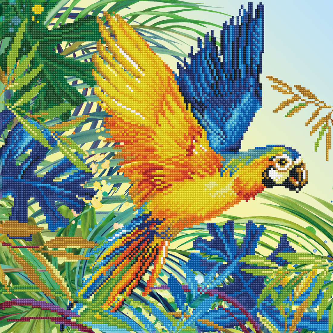 Majesté Tropicale 49X49 DIAMOND DOTZ