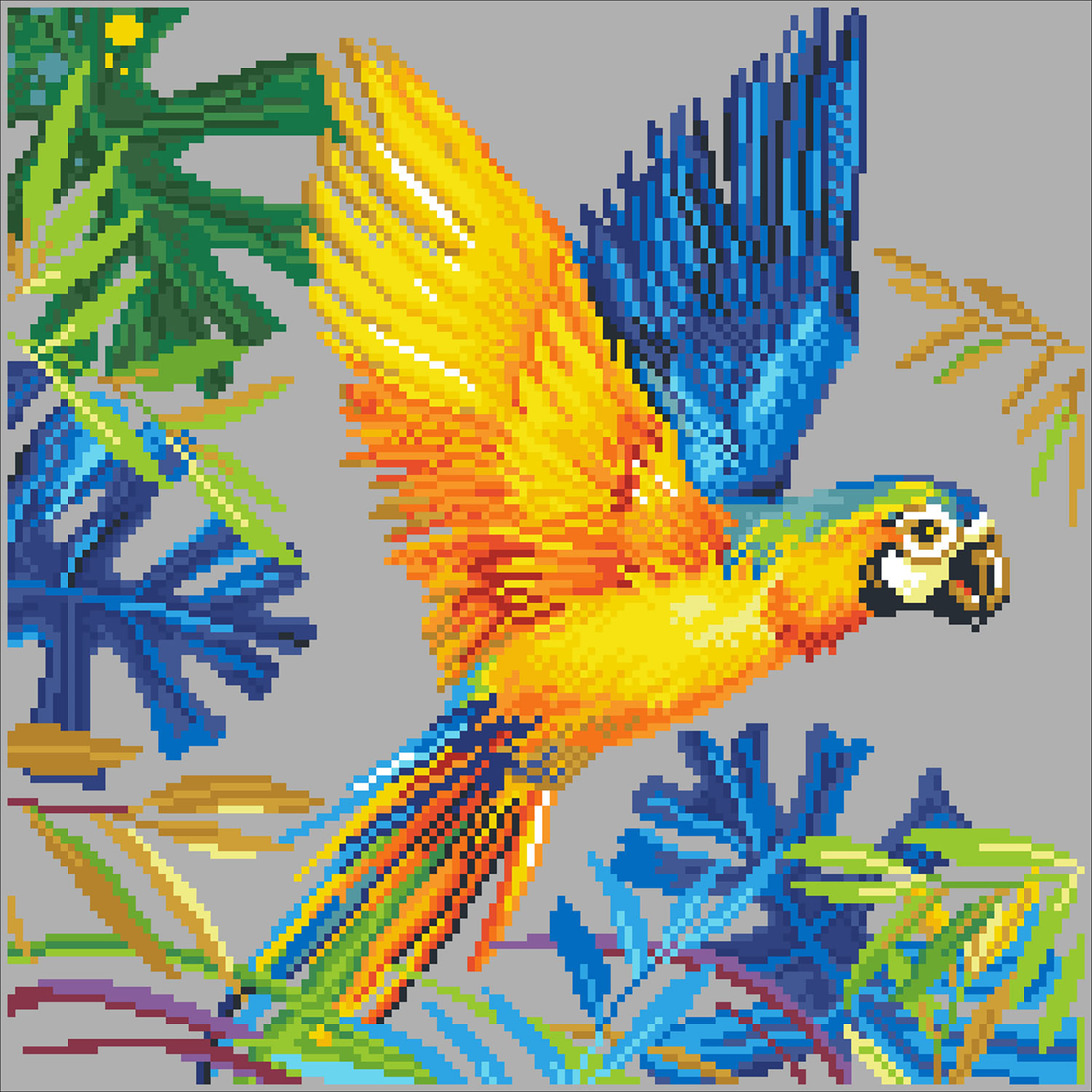 Majesté Tropicale 49X49 DIAMOND DOTZ