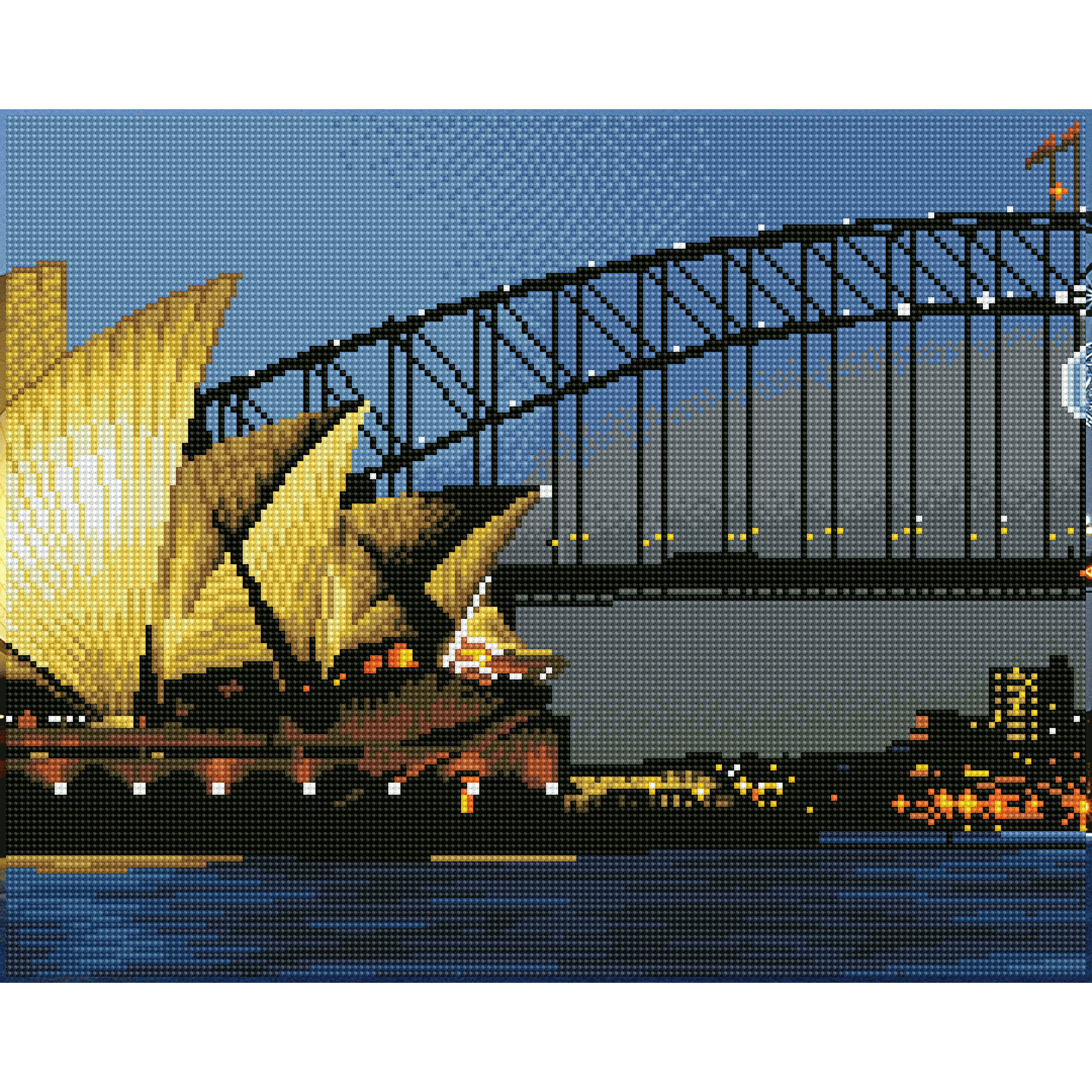 Sydney by night 58.8x48.64 DIAMOND DOTZ
