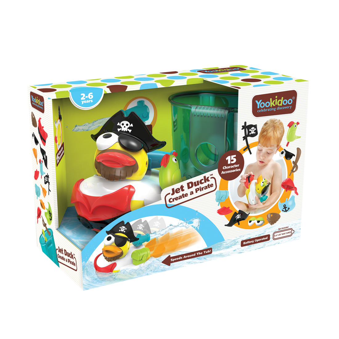 JET DUCK - CRÉE UN PIRATE YOOKIDOO