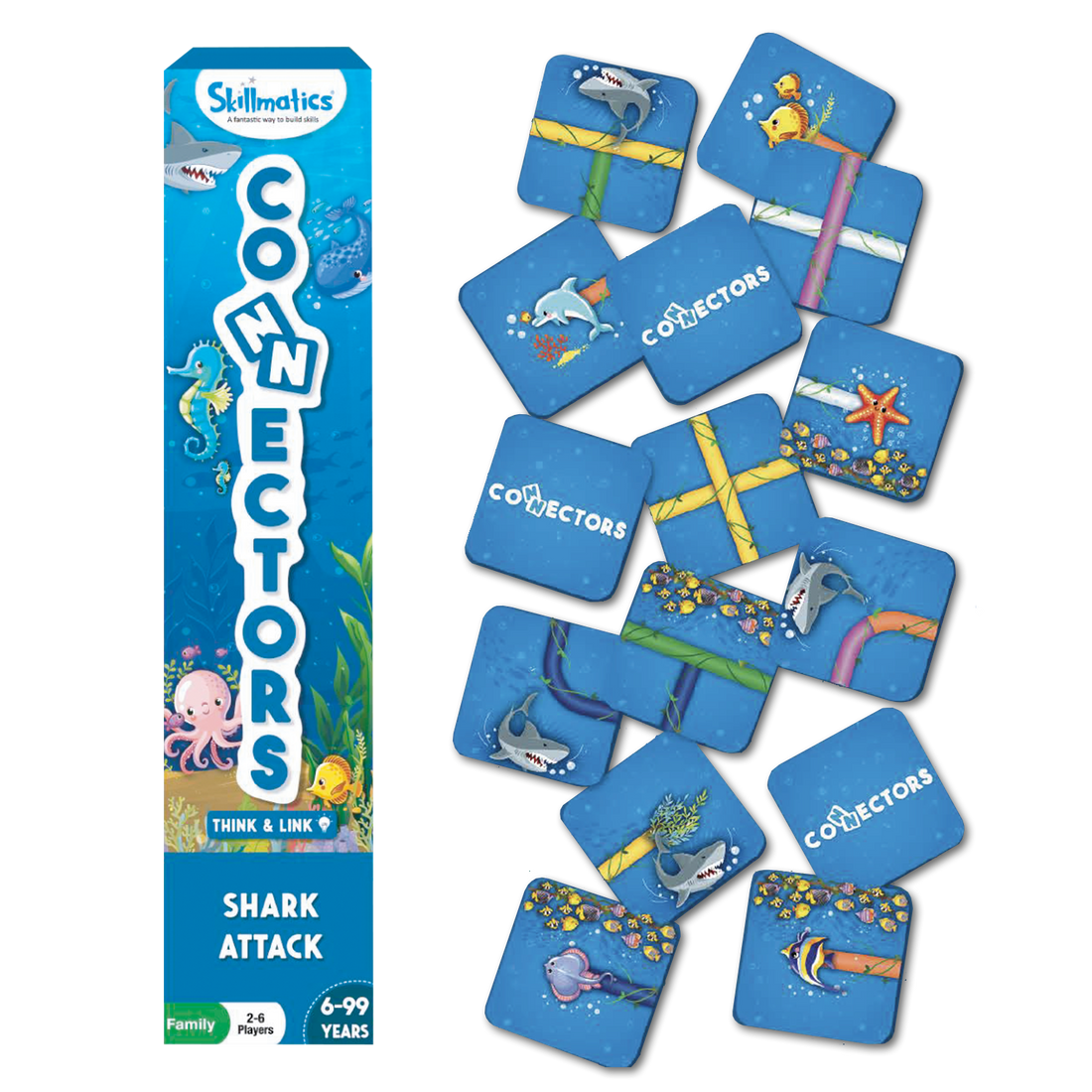 CONNECTORS -  ATTAQUE DE REQUINS SKILLMATICS