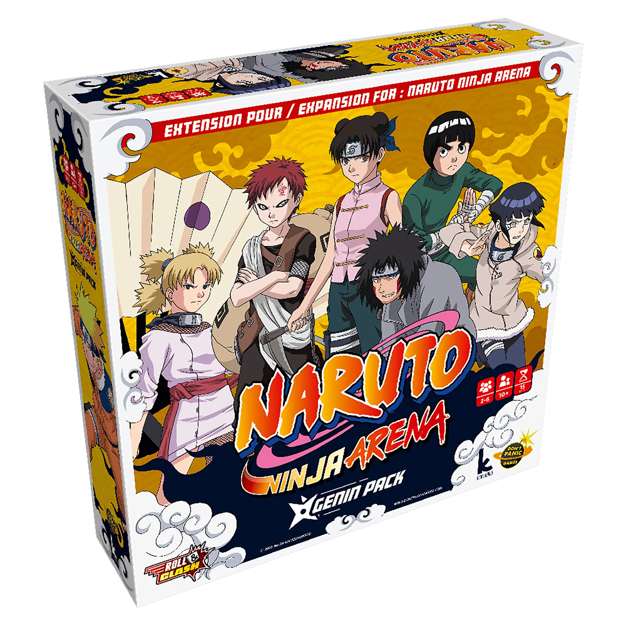 NARUTO NINJA ARENA - EXT. GENIN PACK (BIL) DON'T PANIC GAMES