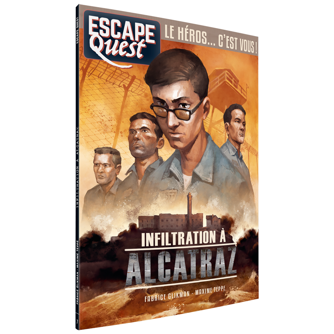 ESCAPE QUEST 7: INFILTRATION À ALCATRAZ DON'T PANIC GAMES