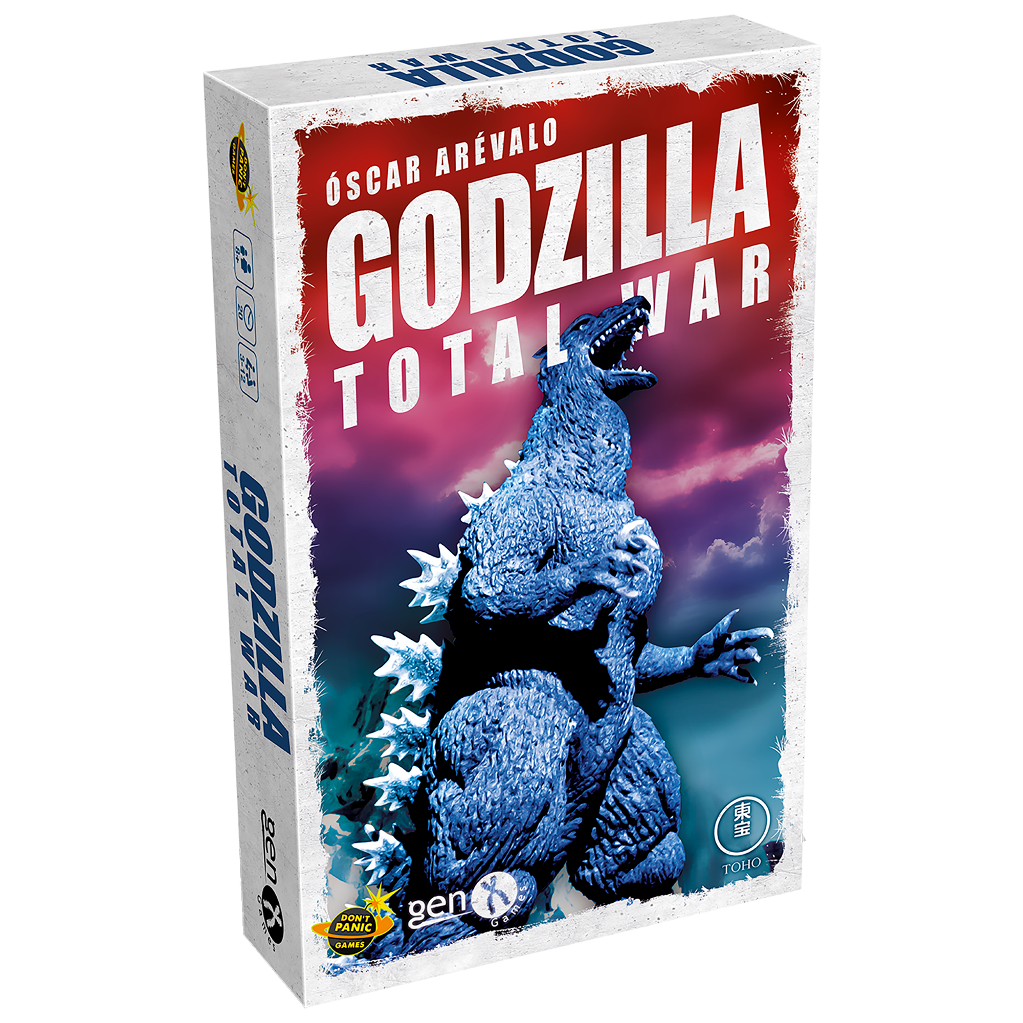 GODZILLA - TOTAL WAR (FR) DON'T PANIC GAMES