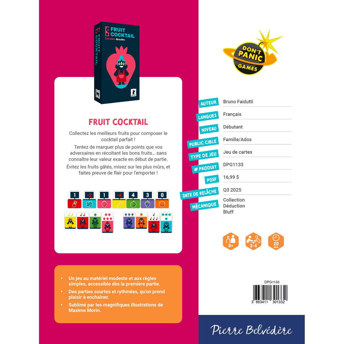 FRUIT COCKTAIL DON'T PANIC GAMES