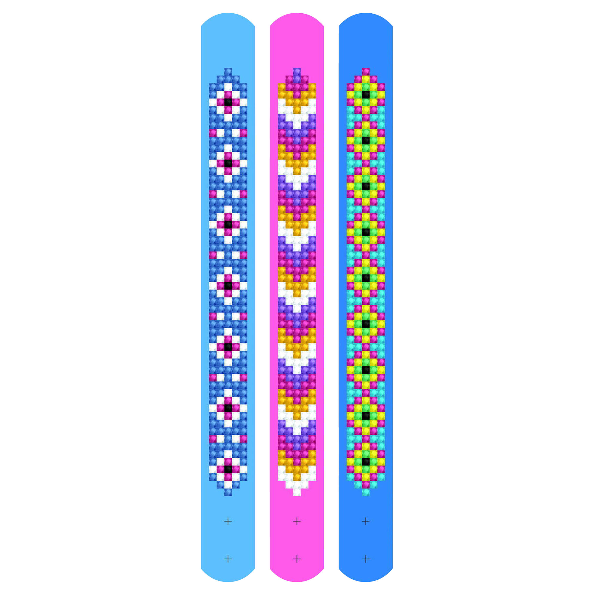 Dotzies Bracelets (3)Daisies 21x2 DIAMOND DOTZ
