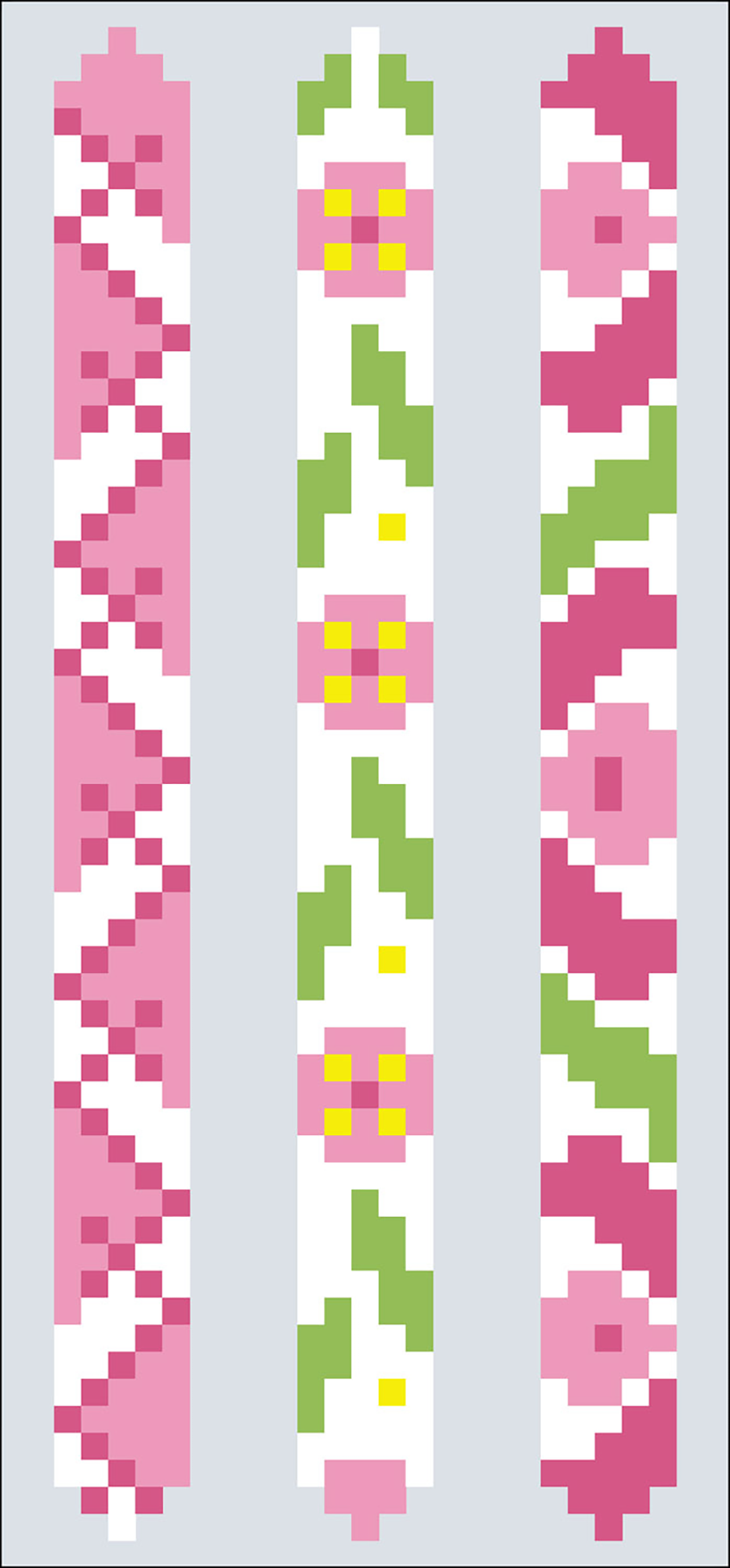 Dotzies Bracelets(3) Pretty in pink 21x2 DIAMOND DOTZ