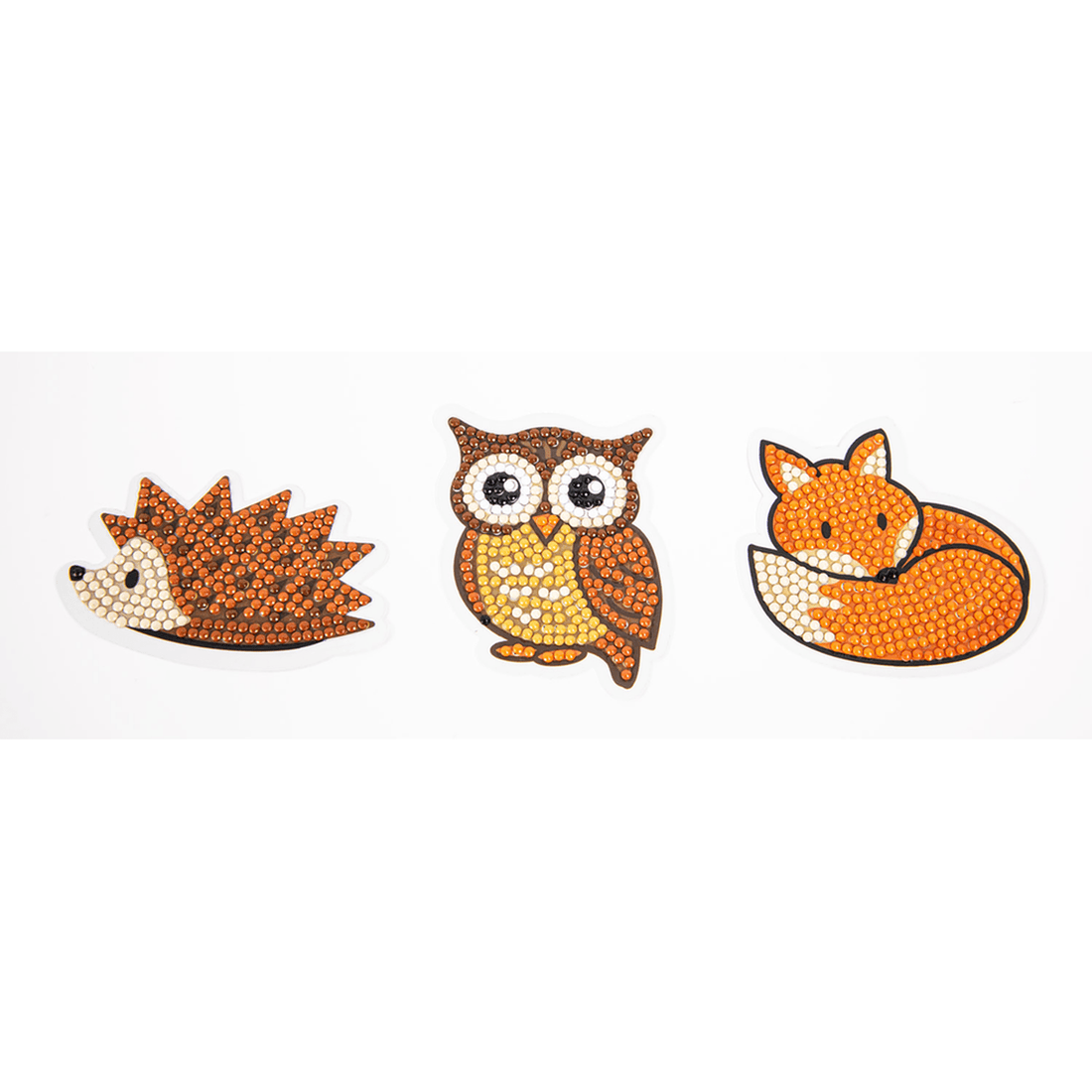 Dotzies Stickers (3)  Forest Friends 18x10 DIAMOND DOTZ