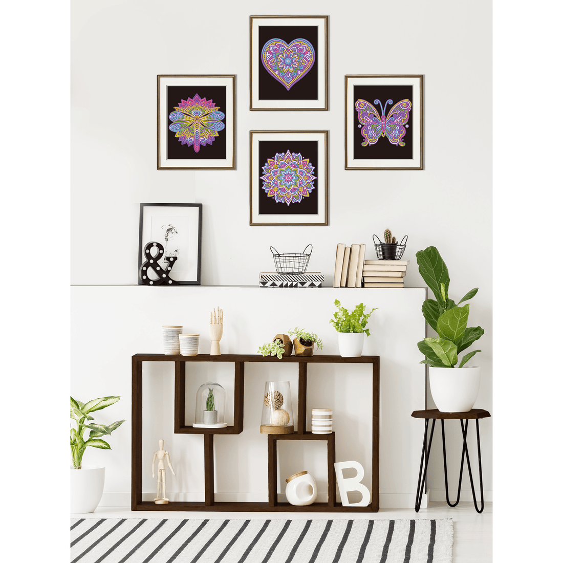 DOTZIES FLOCK - NEON MANDALAS DIAMOND DOTZ