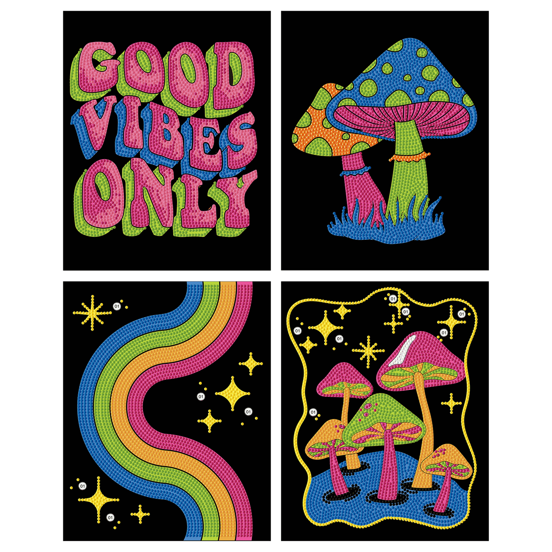 DOTZIES FLOCK - NEON GOOD VIBES – Pierre Belvédère DOTZIES FLOCK - NEON GOOD VIBES – Pierre Belvédère