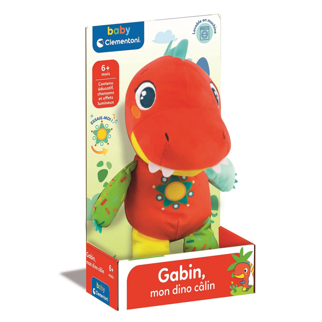 PELUCHE BÉBÉ DINO CLEMENTONI