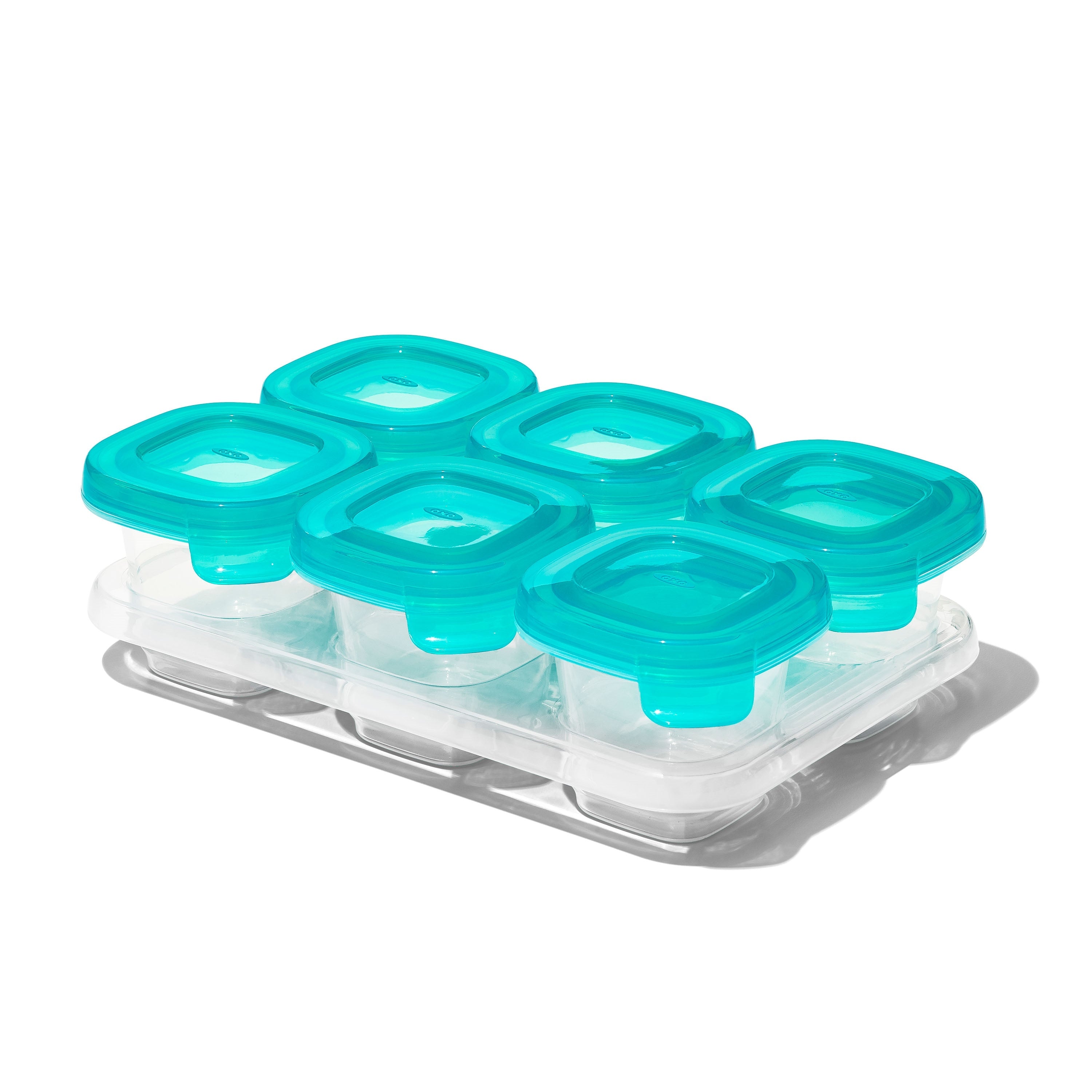 BLOCS DE CONGÉLATION EN SILICONE - TURQUOISE - 2 OZ OXO TOT