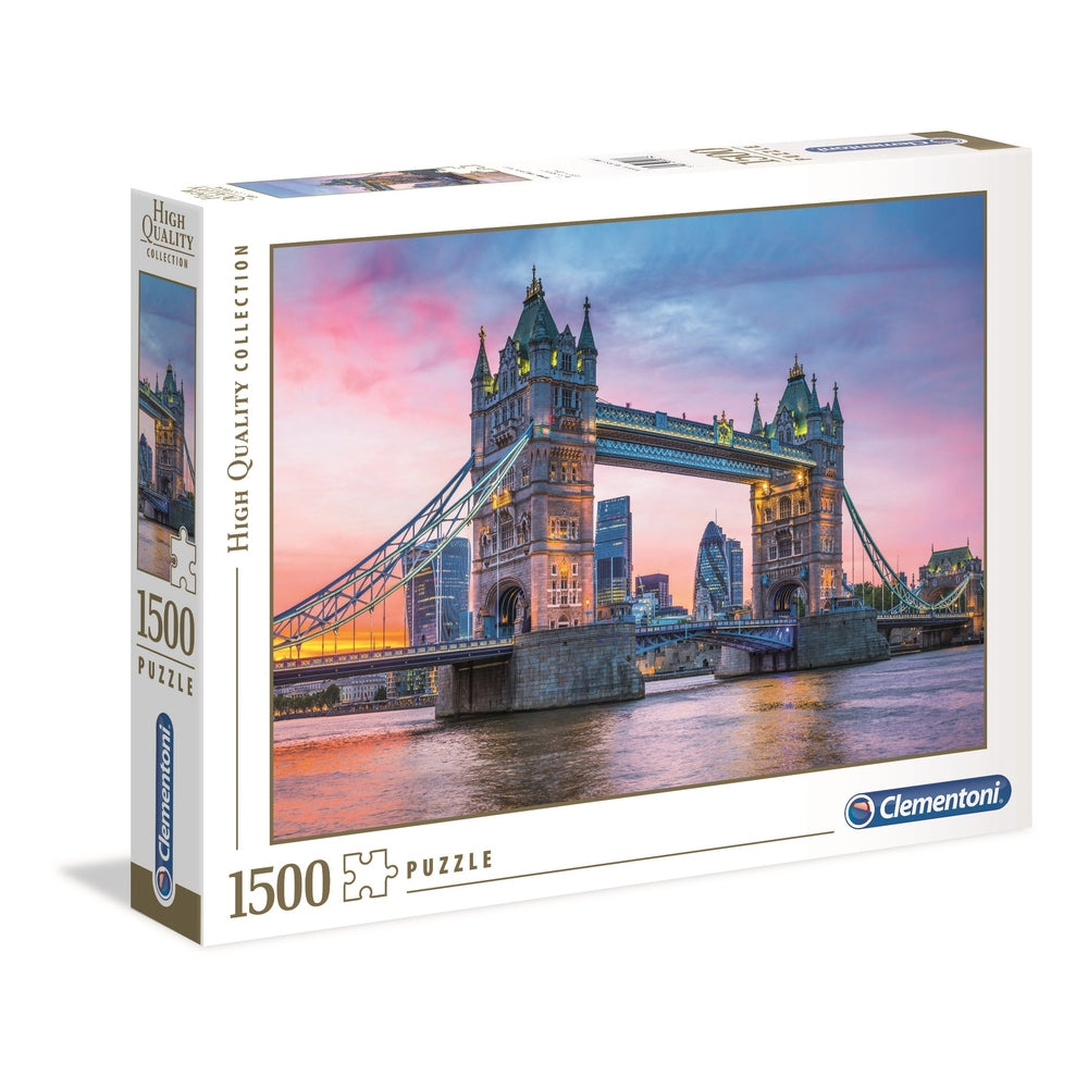 PZ1500: PONT DE LA TOUR AU COUCHÉ DU SOLEIL CLEMENTONI PUZZLES