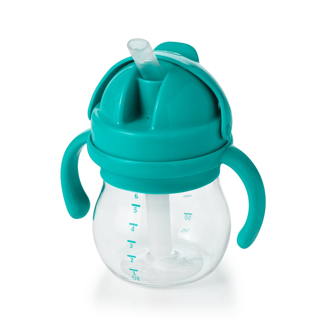 GOBELET À PAILLE AVEC POIGNÉES AMOVIBLES - TURQUOISE OXO TOT