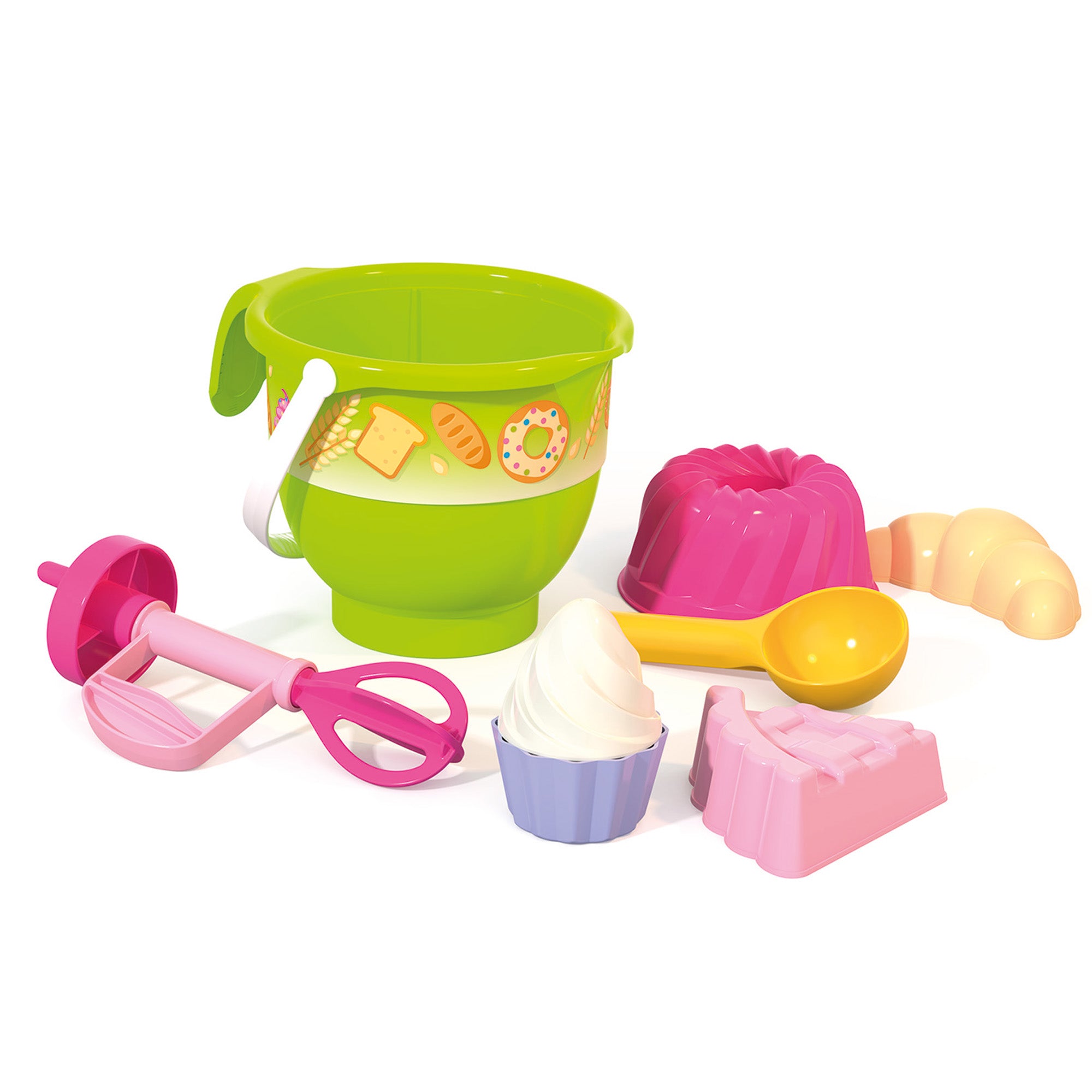 Ensemble de plage petits gâteaux