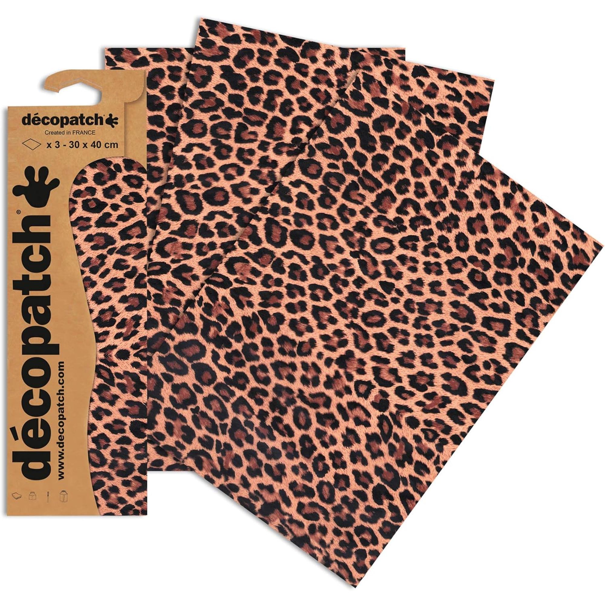 Peau de Guépard 20 Feuilles DECOPATCH