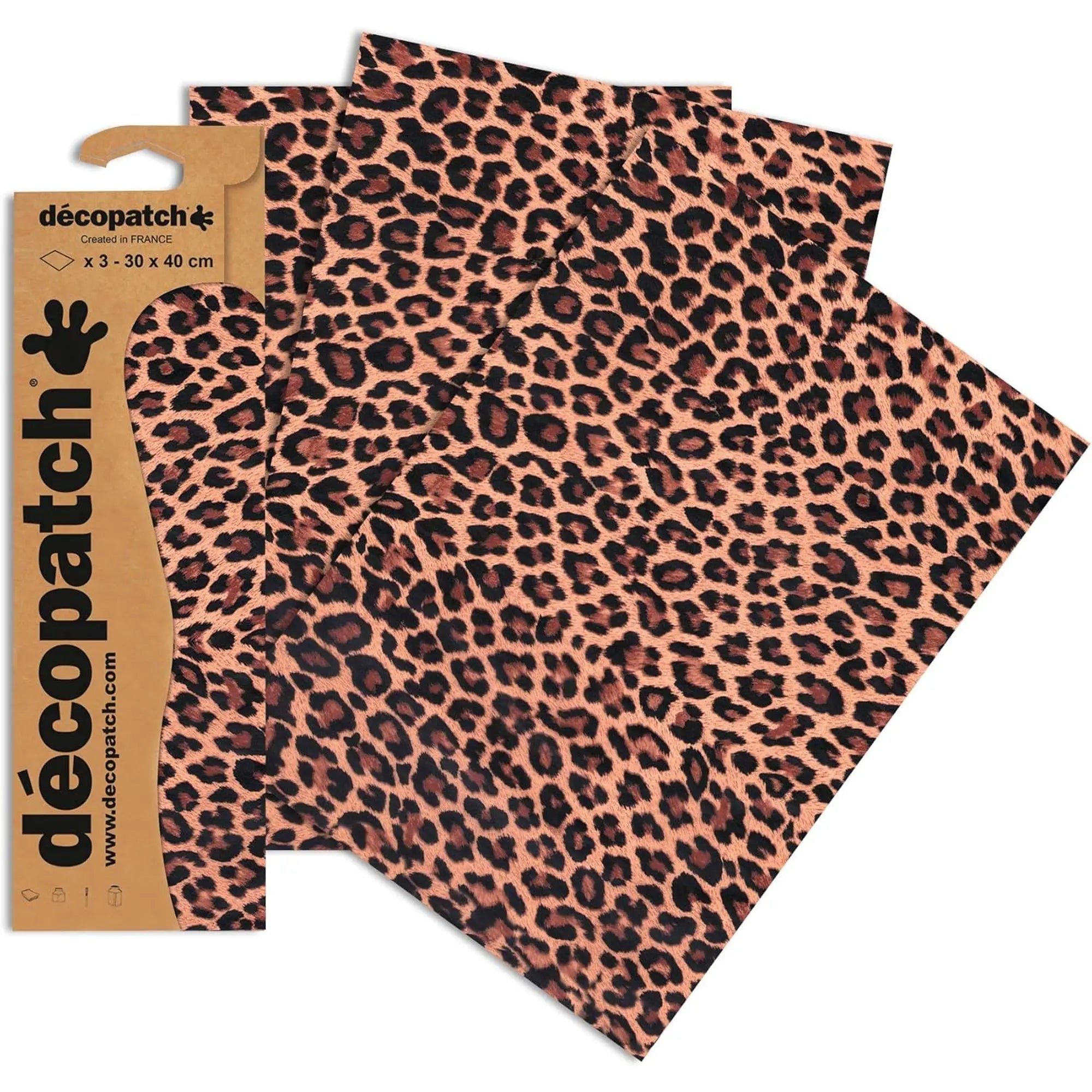 Peau de Guépard 3 Feuilles DECOPATCH