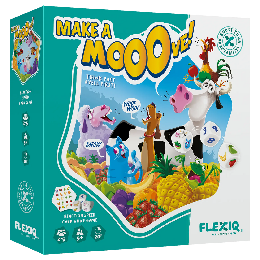 MAKE A MOOOVE FLEXIQ GAMES