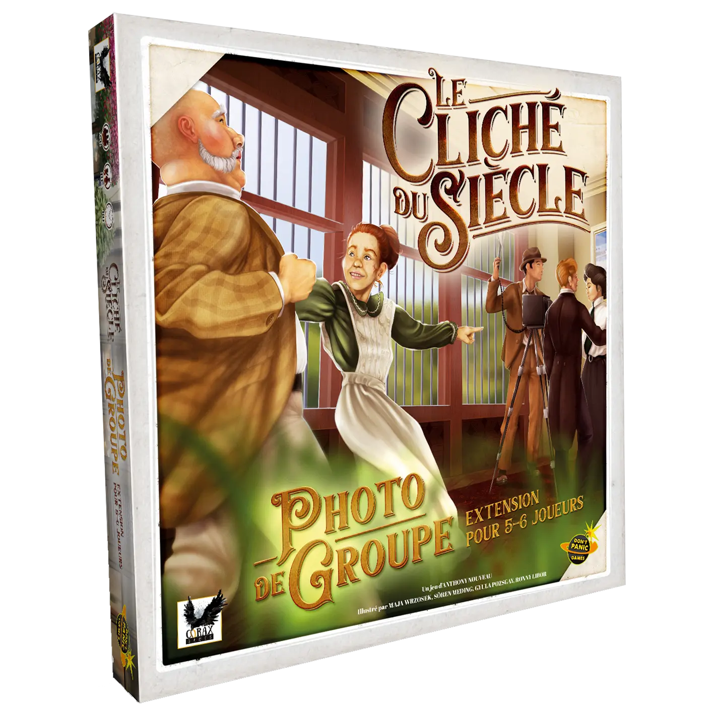 LE CLICHÉ DU SIÈCLE : EXT. PHOTO DE GROUPE DON'T PANIC GAMES