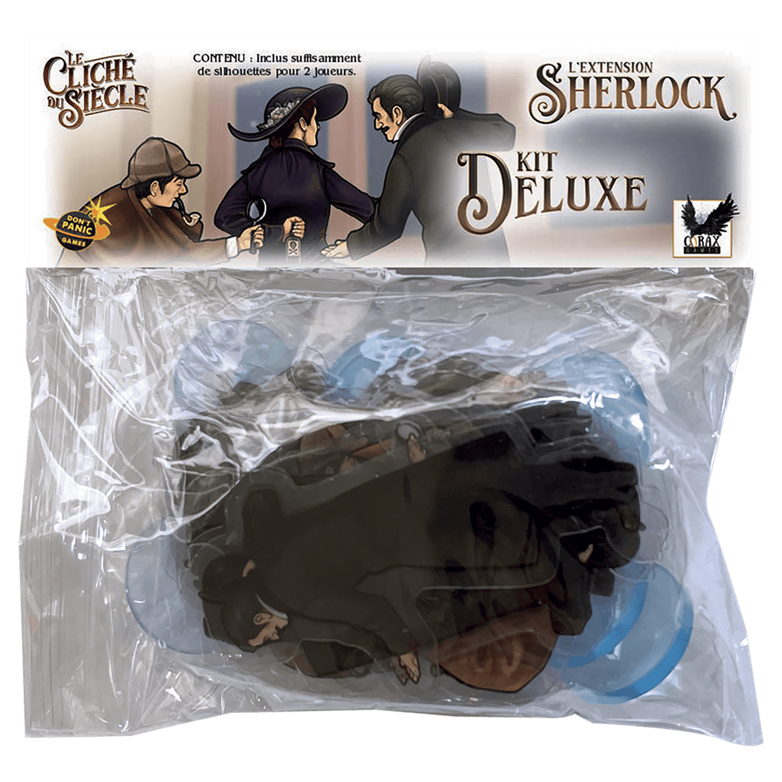 LE CLICHÉ DU SIÈCLE - KIT DELUXE : SHERLOCK DON'T PANIC GAMES