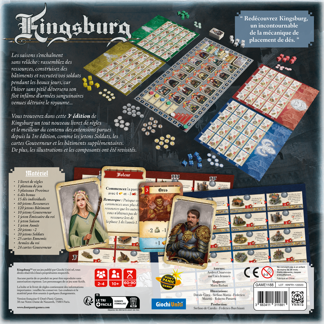 KINGSBURG (FR) DON'T PANIC GAMES