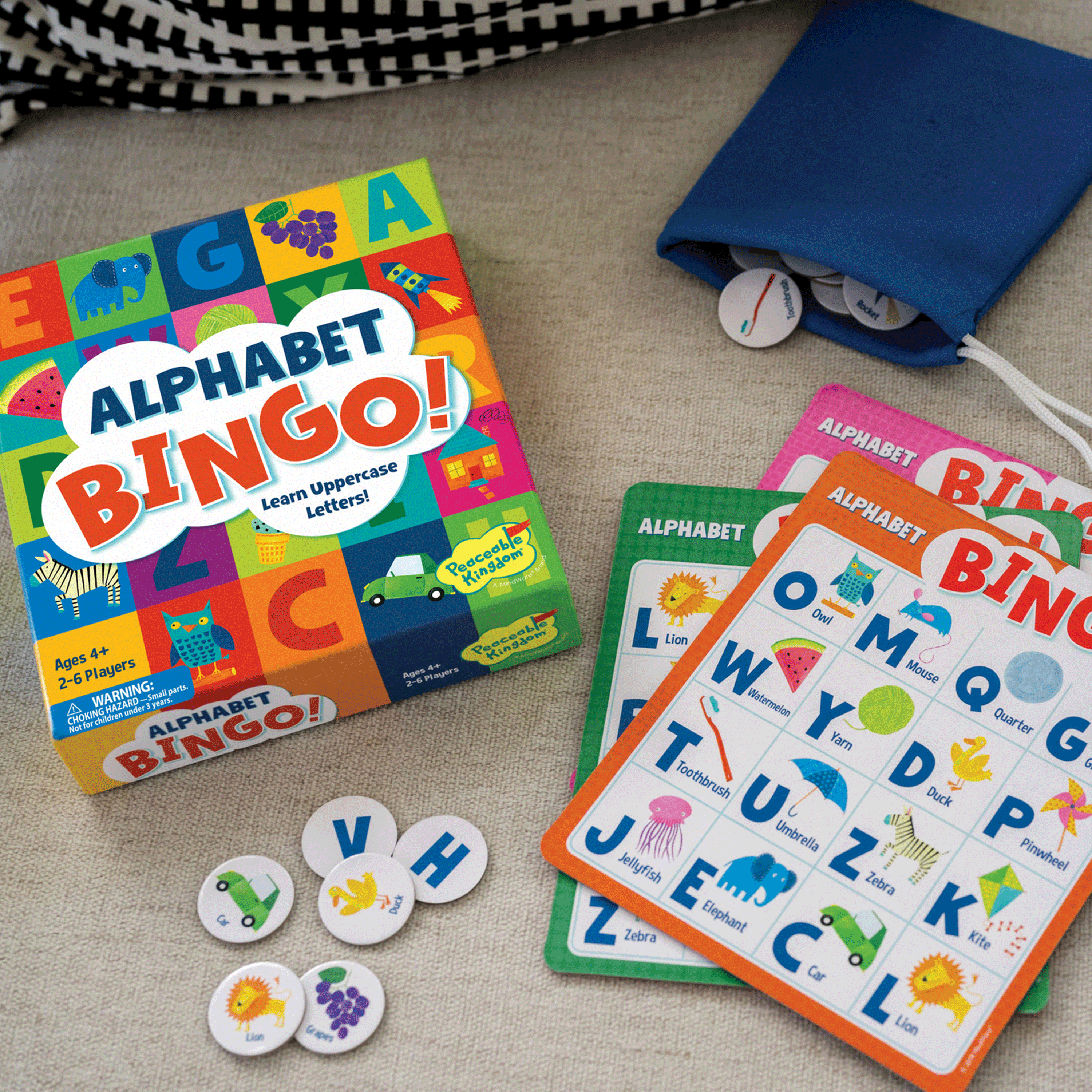 ALPHABET BINGO BOARD GAME
