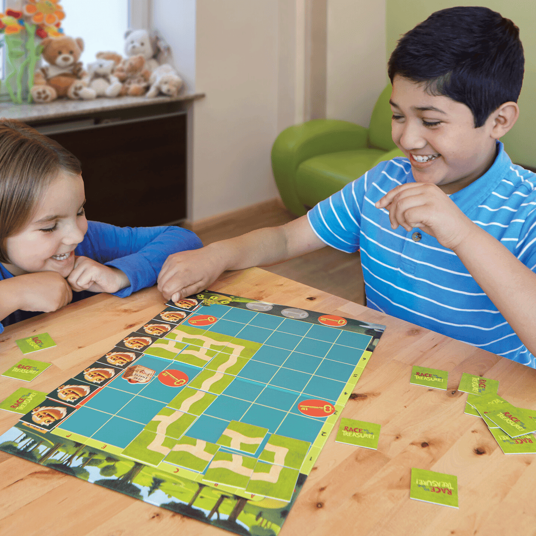 RACE TO THE TREASURE