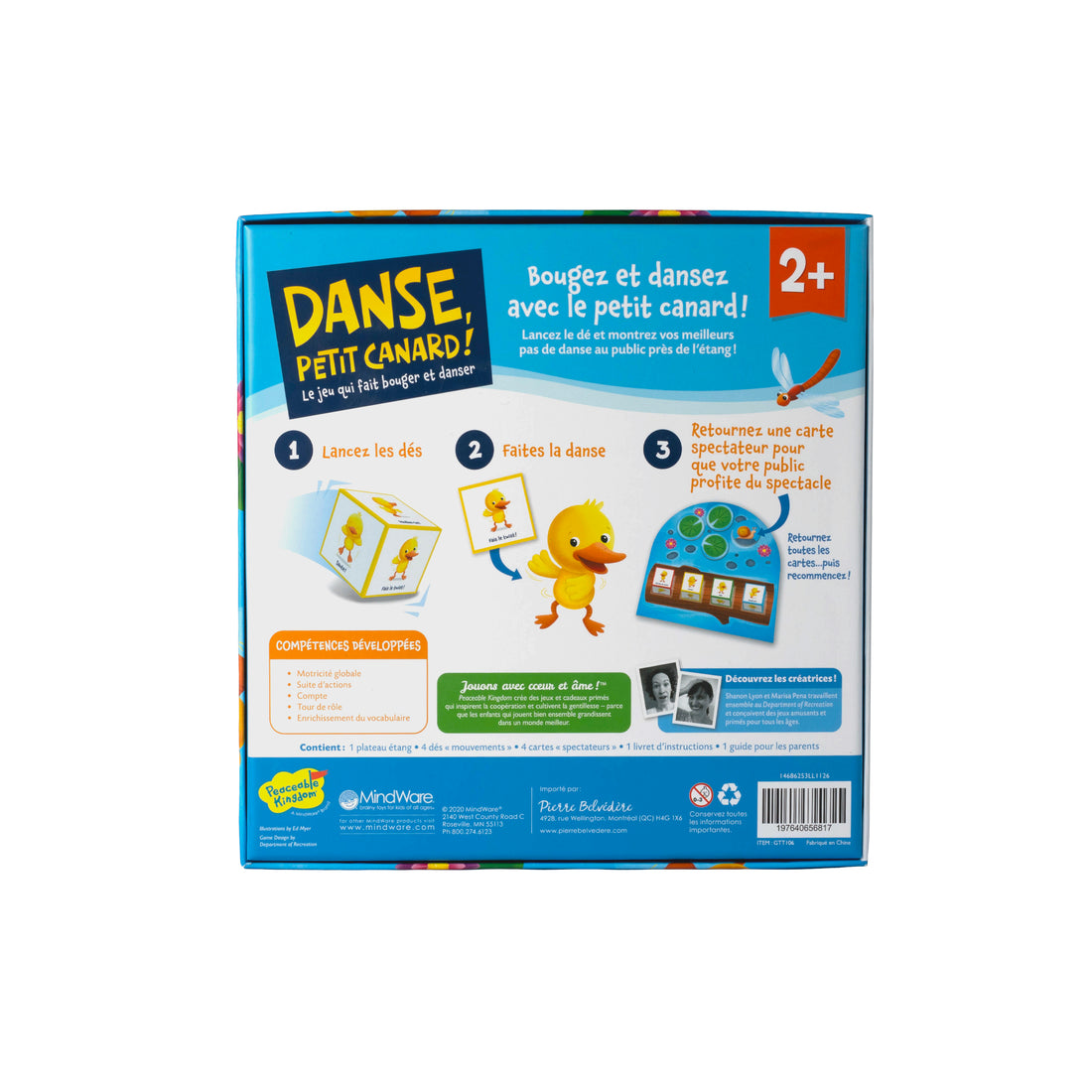 DANSE, PETIT CANARD PEACEABLE KINGDOM