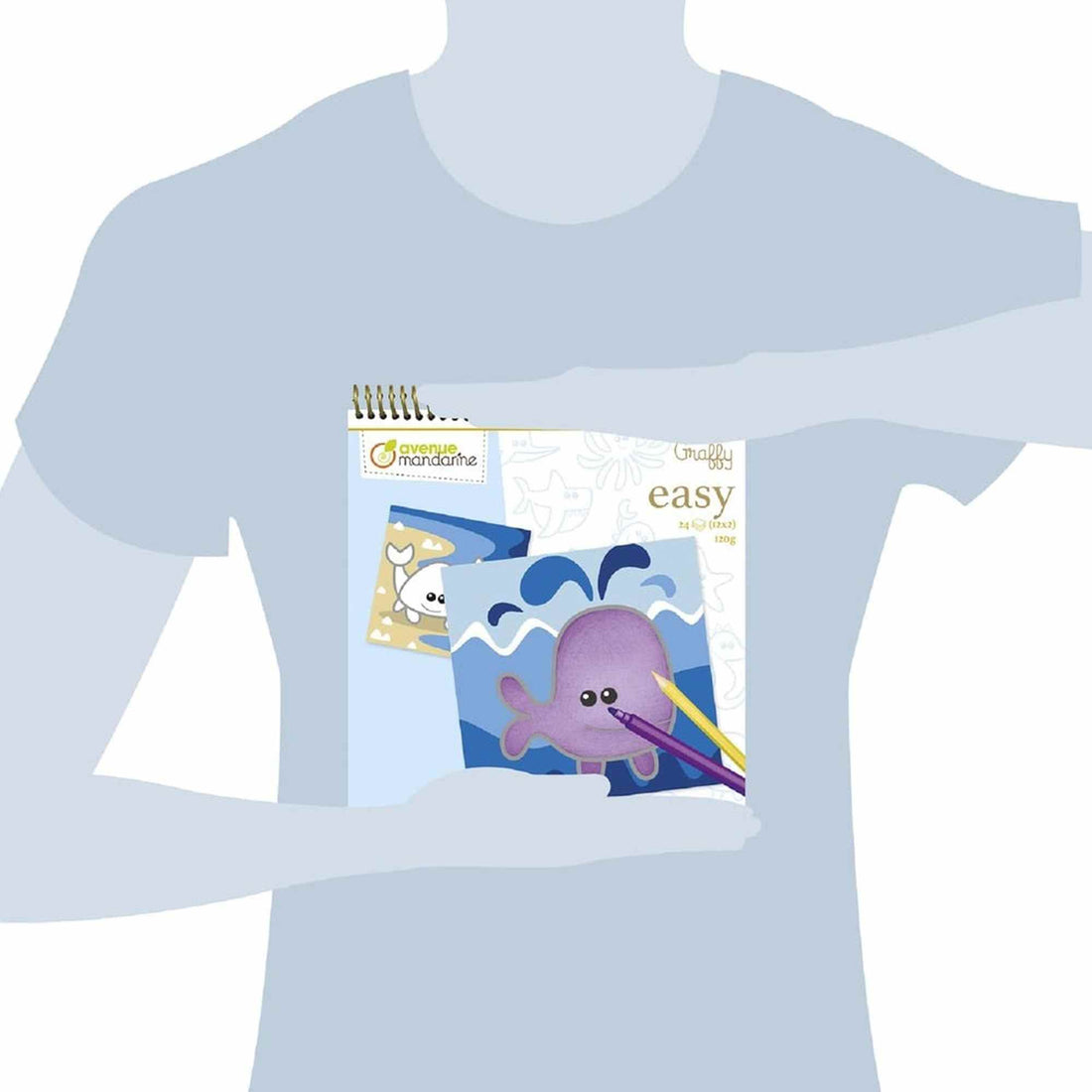 Graffy Easy, Animaux marins MY MANDARINE