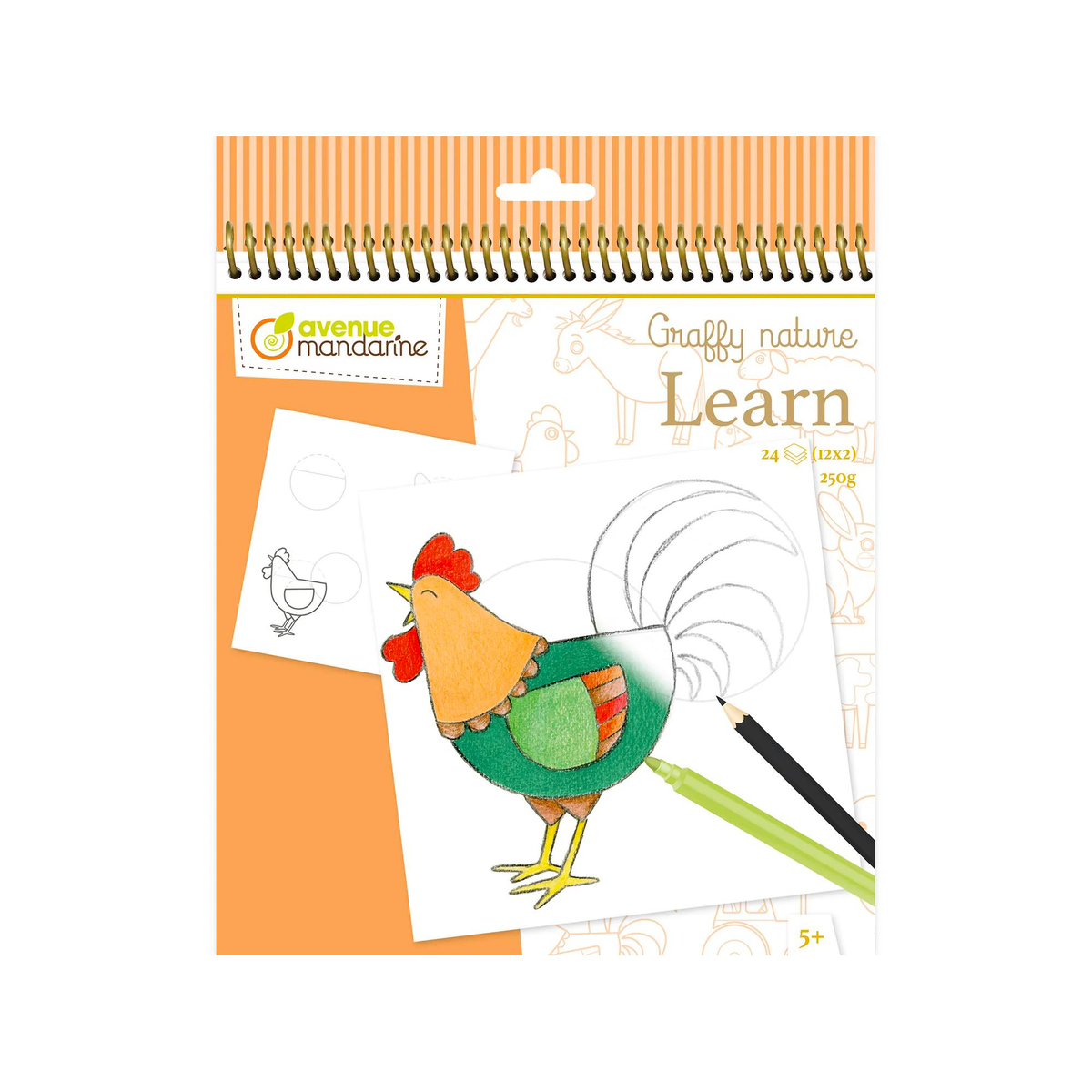 Graffy Nature Learn- La ferme - MY MANDARINE