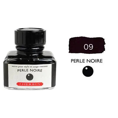 Encre de stylo-plume 30ml Noir Perle J.HERBIN
