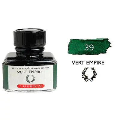 Encre de stylo-plume 30ml Vert Empire J.HERBIN