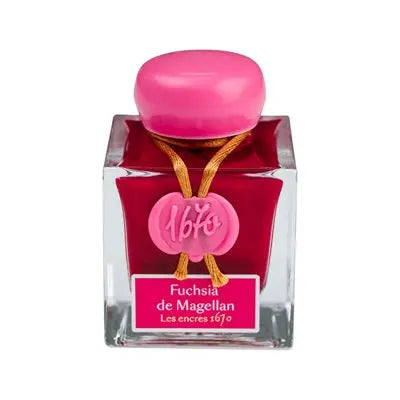 Encre-1670  Fuchsia De Magellan 50  ml J.HERBIN