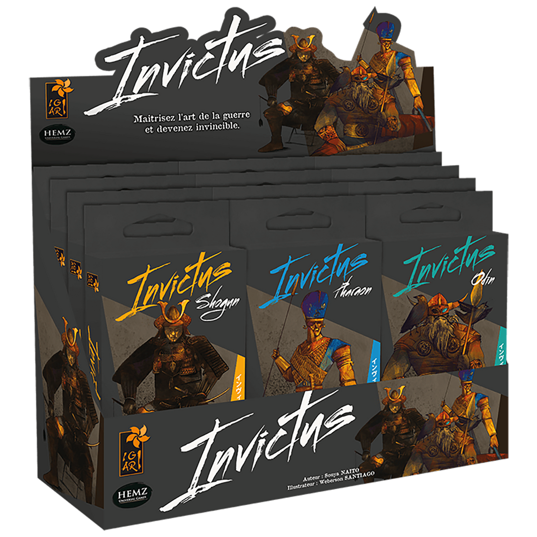 INVICTUS - PRÉSENTOIR PHARAON - ODIN - SHOGUN IGIARI