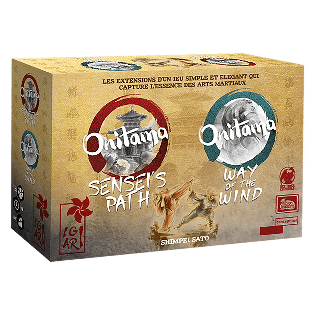 ONITAMA EXTENSION: « SENSEI'S PATH » ET « WAY OF THE WIND » IGIARI