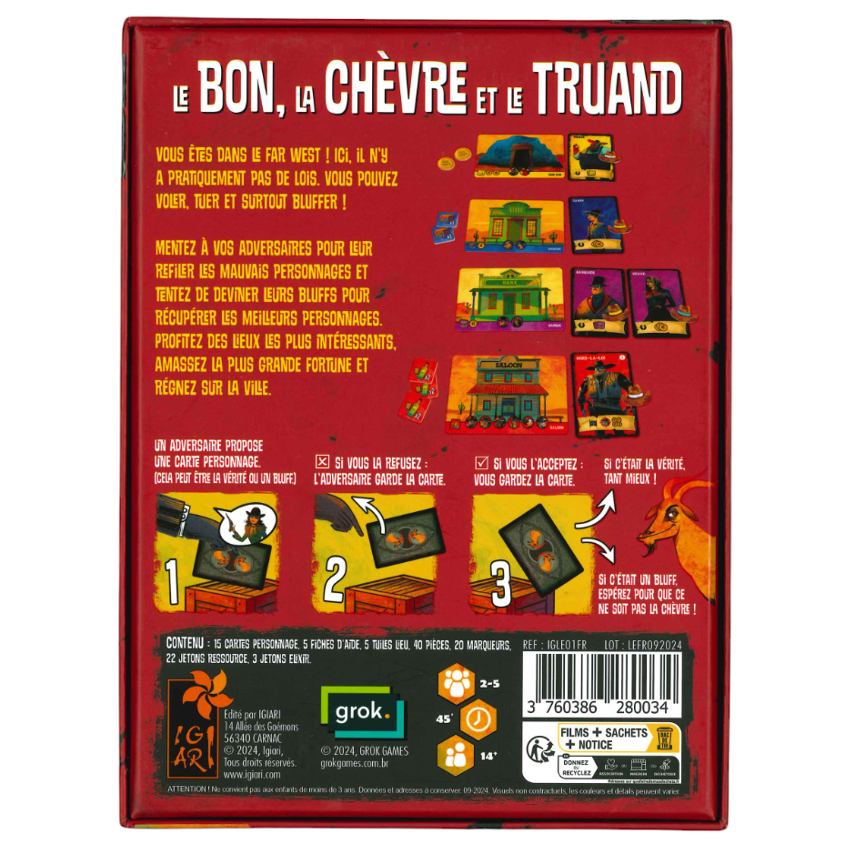 LE BON, LA CHÈVRE ET LE TRUAND IGIARI