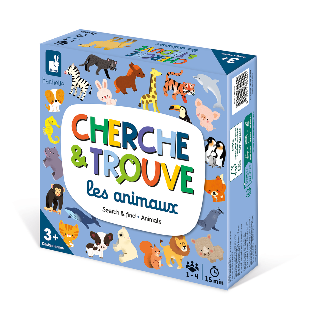 CHERCHE ET TROUVE - LES ANIMAUX JANOD