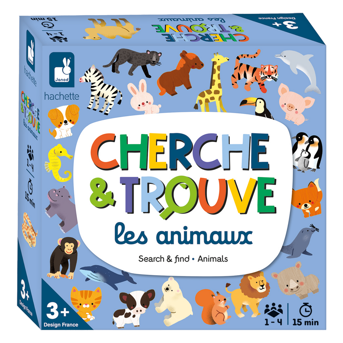 CHERCHE ET TROUVE - LES ANIMAUX JANOD