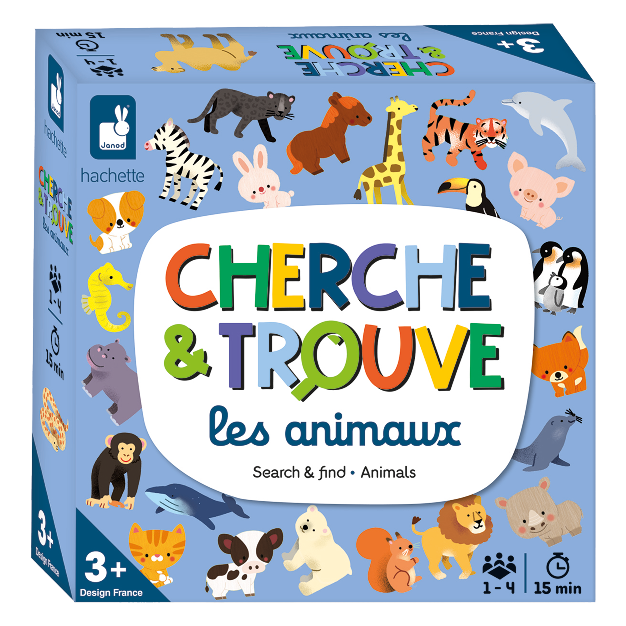 CHERCHE ET TROUVE - LES ANIMAUX JANOD