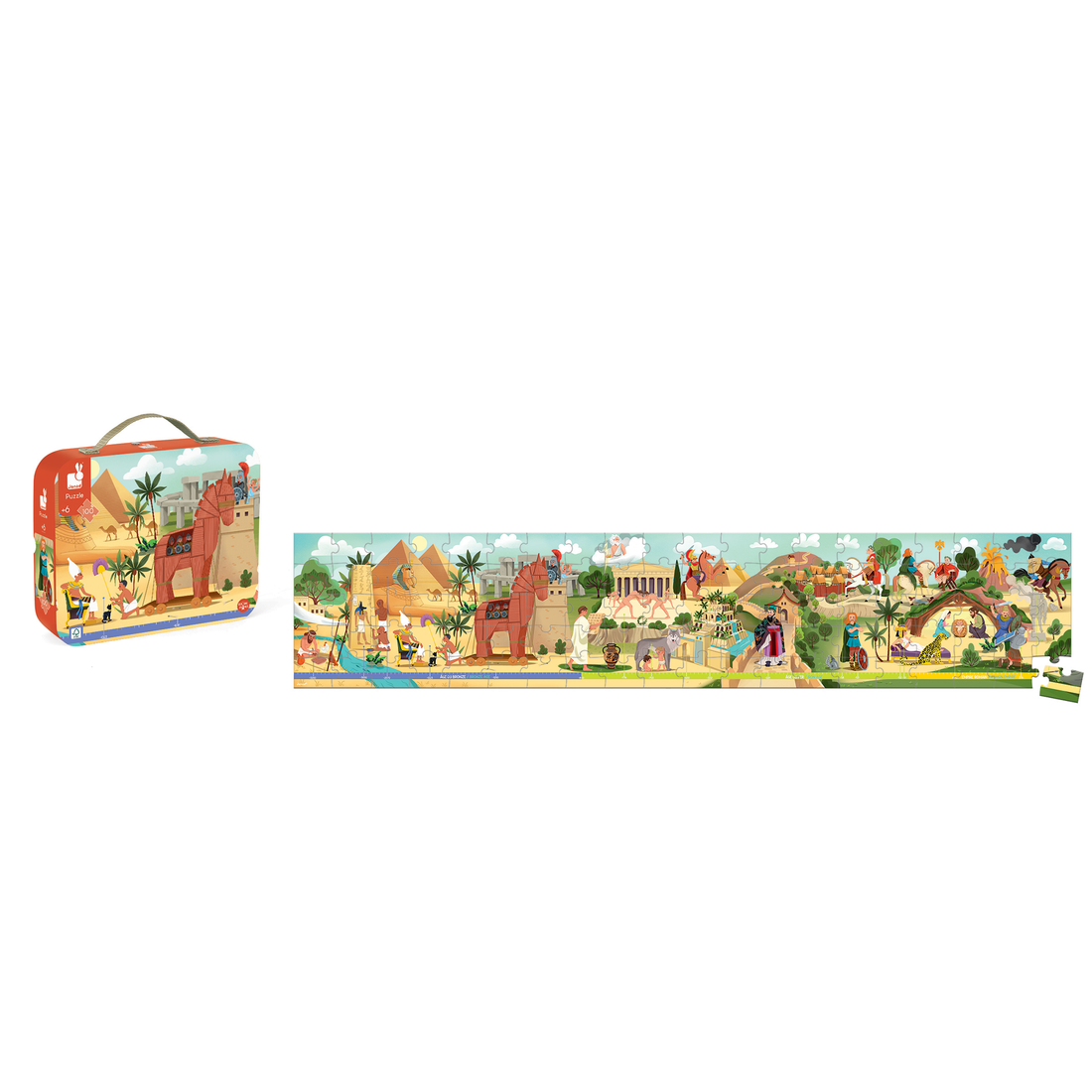 PZ100: PUZZLE FRISE - MYTHOLOGIE & ANTIQUITÉ JANOD