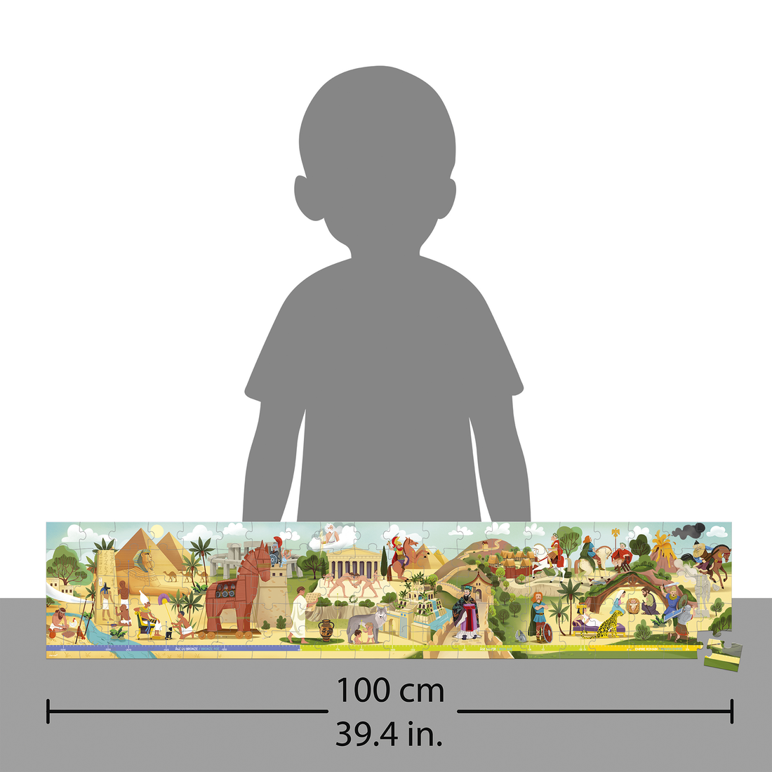 PZ100: PUZZLE FRISE - MYTHOLOGIE & ANTIQUITÉ JANOD